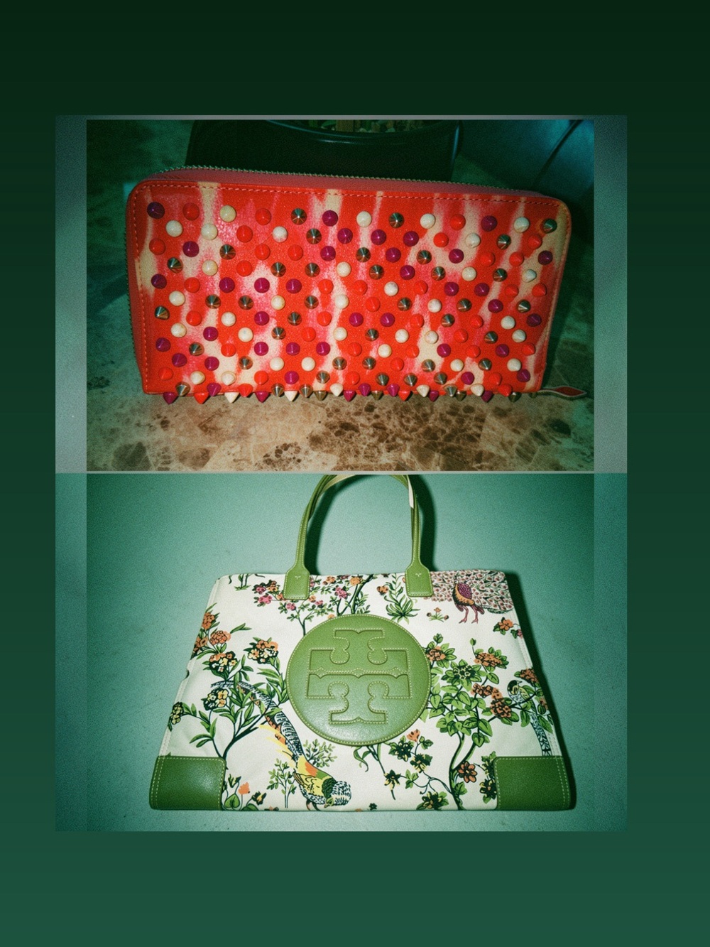 🥰♥️Christian Louboutin & Tory Burch Ella Tote ♥️🥰 - Picture 5 of 5